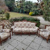 Set divano stile barocco