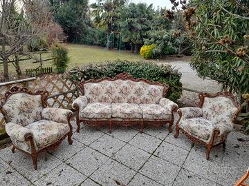Set divano stile barocco