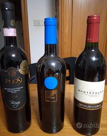 3 bottiglie di vino 