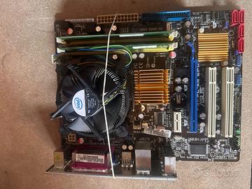 Asus Socket 775 P5KPL-AM EPU 2gb ddr2 + cpu