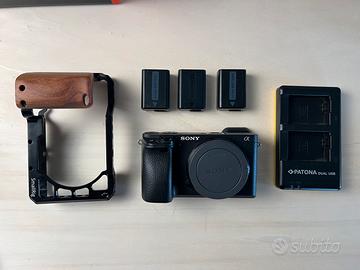 Sony alpha a6400 + cage
