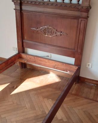 TELAIO LETTO CON TESTATA DA UNA PIAZZA E MEZZO