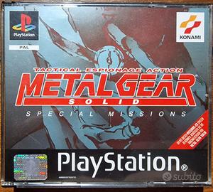 Ps1 gioco Metal Gear Solid 1