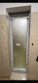 Porta pvc con vetro privacy
