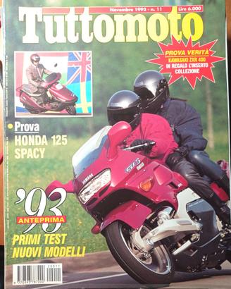 rivista TUTTOMOTO numero 11 del 1992