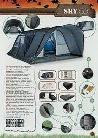 tenda campeggio Bertoni Sky 6 posti 