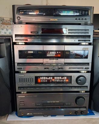 Stereo Pioneer completo 5 componenti