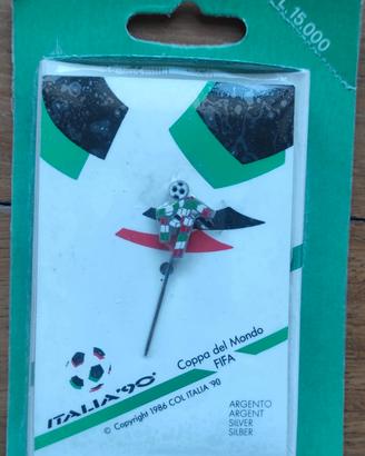 Spilla Italia 90 - mascotte "Ciao"