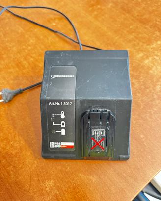 Caricabatterie Rothenberger x Romax Compact