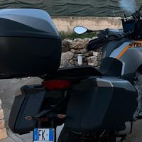 Tris valigie moto guzzi stelvio 2024