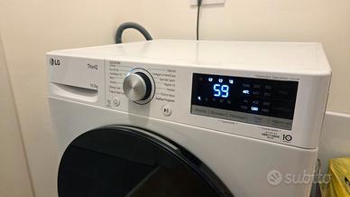 Lavatrice LG ThinQ Classe A 10.5kg