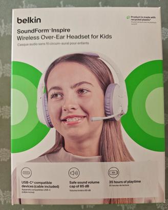 Cuffie BT per bambini - Belkin SoundForm Inspire