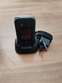 Telefono pieghevole con touchscreen per anziani