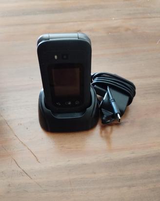 Telefono pieghevole con touchscreen per anziani