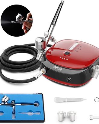 Mini Kit Aerografo, Professionale Compressore Air.