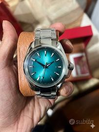 💎 Automatico Turquoise "Sunray"(Stile Aqua Terra)