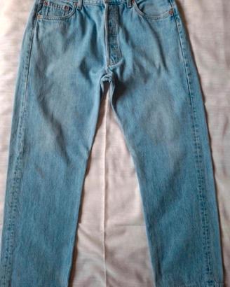 Jeans Levi's 501 vintage uomo taglia 46/W36