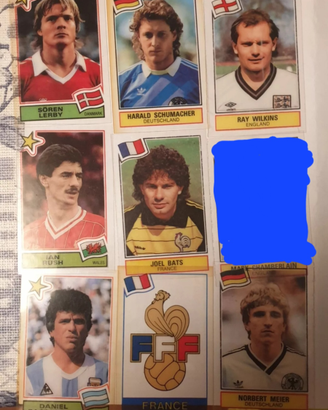 Panini goal 1983 football superstars 1984