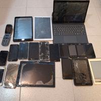 lotto stock smartphone e tablet 20pz