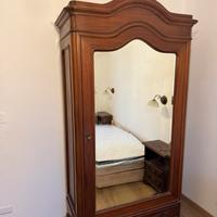 Armadio specchio legno