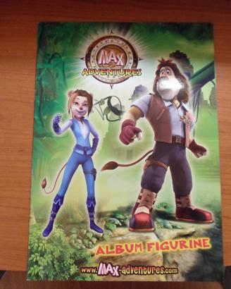 album figurine max adventure vuoto