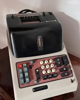 Calcolatrice Olivetti Divisumma 24 Vintage