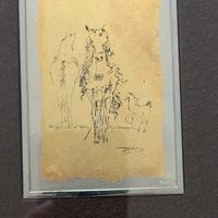 Incisione su foglio oro Roberto Carignani