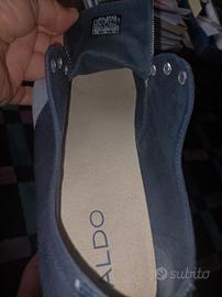 Scarpe estive marca "Aldo" nr. 45 in tela.