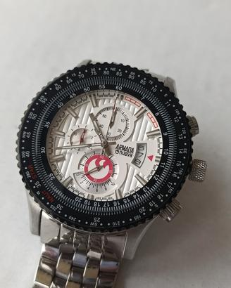 Orologio da uomo in acciaio -  cronografo 