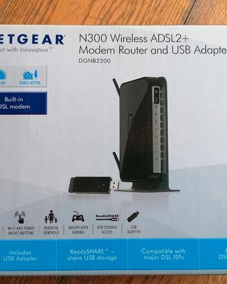 Modem router Netgear N300