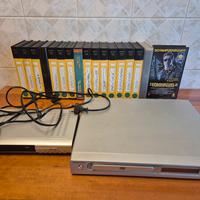 Lettore dvd, ricevitore satellitare, vhs