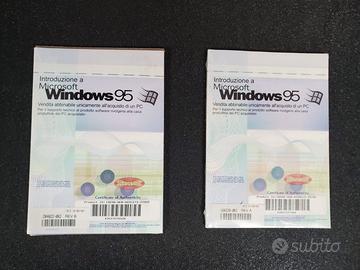 2 Manuali Microsoft Introduzione Windows 95 -NUOVI