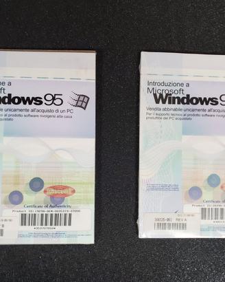 2 Manuali Microsoft Introduzione Windows 95 -NUOVI