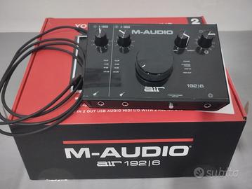 scheda audio m audio air 192 6