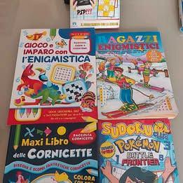 Cornicette + Enigmistica + Sudoku per bambini e ra