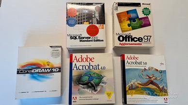 Software windows e mac completi anni 90/2000