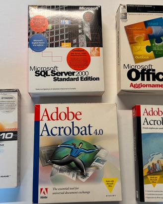 Software windows e mac completi anni 90/2000