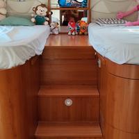 Camper mobilvetta Kea M 76 letti gemelli 