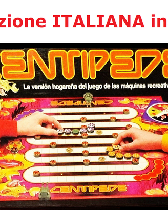 RARO Centipede MB regole ITA gioco pacman zaxxon