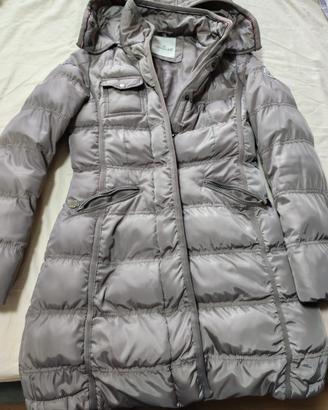 piumino Donna Grigio Chiaro