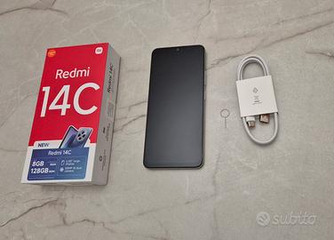 Xiaomi Redmi 14C RAM 8GB, 128GB con scatola e cavo