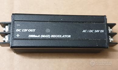 stabilizzatore da 24 ac/dc a 12dc