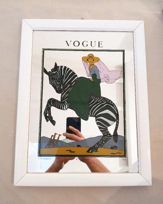 specchio VOGUE art déco by A.E.Marty
