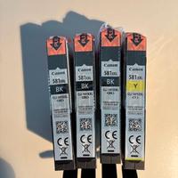 CARTUCCE SERIE 581 PER STAMPANTE CANON