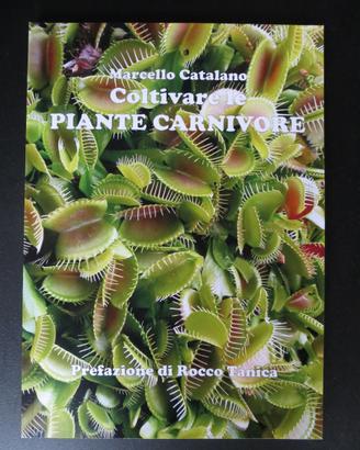 Libro piante carnivore,Dionaea,Sarracenia,Drosera