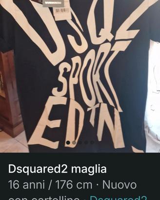dsquared maglia