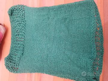 maglia cotone a mano