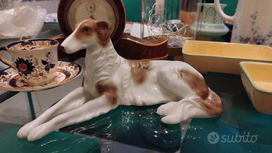 cane levriero Gerold Porzellan Bavaria Germany 