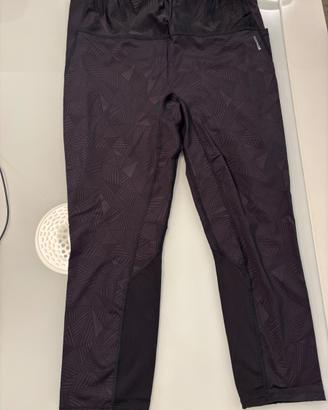 Leggins nero e grigio donna taglia XL