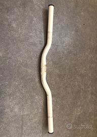 Manubrio bianco MTB 54 cm